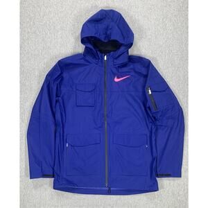 Nike Pro Elite Men’s Medium Storm Fit ADV Full-Zip Jacket Blue DX9073-455